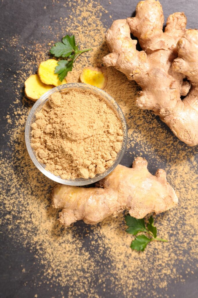 dry and fresh ginger