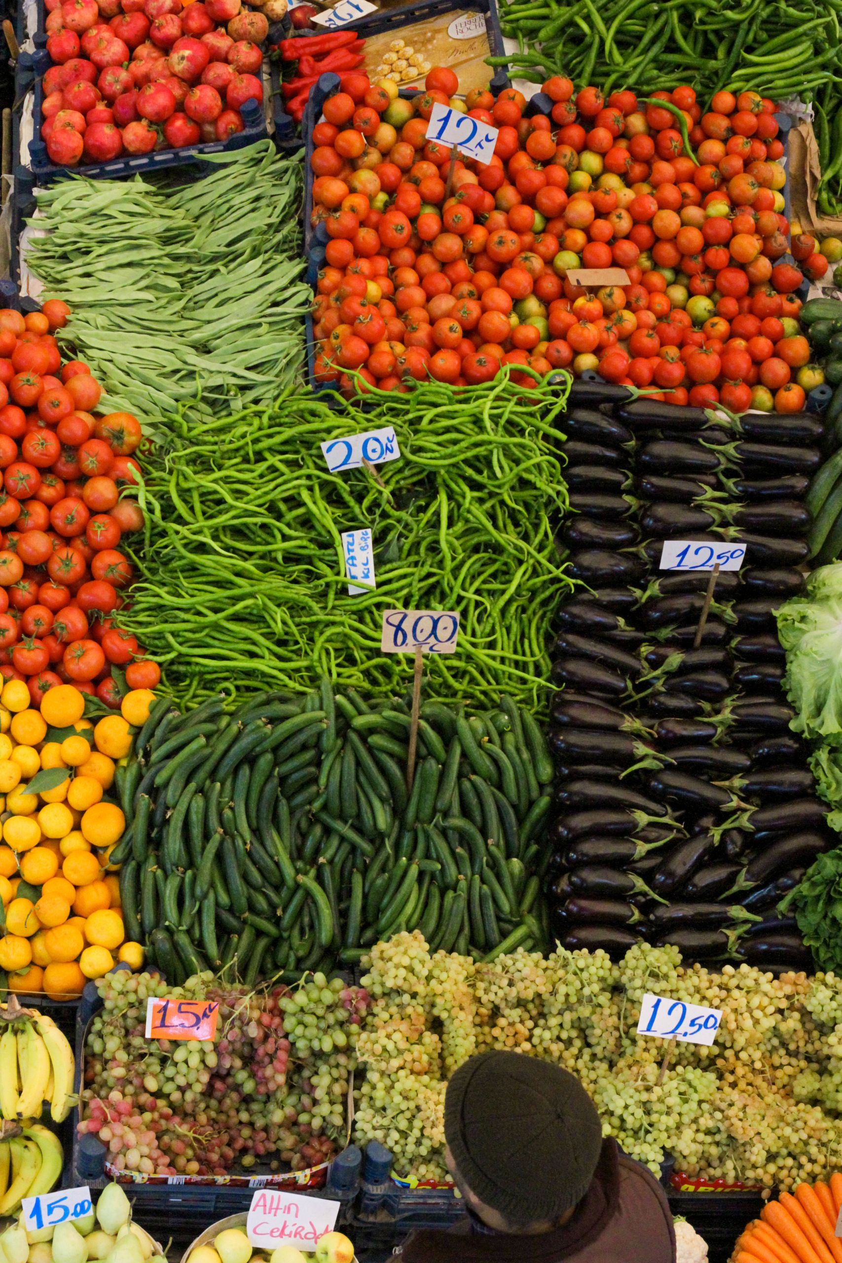 fruits and vegitables